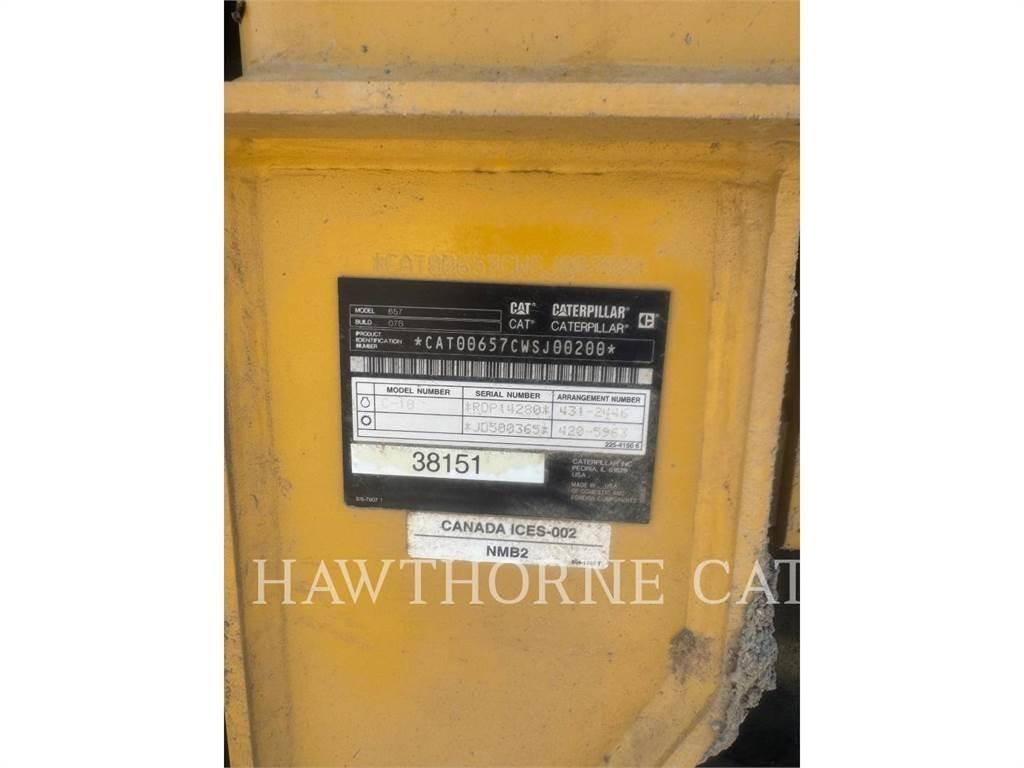 CAT 657 Polovni strugači