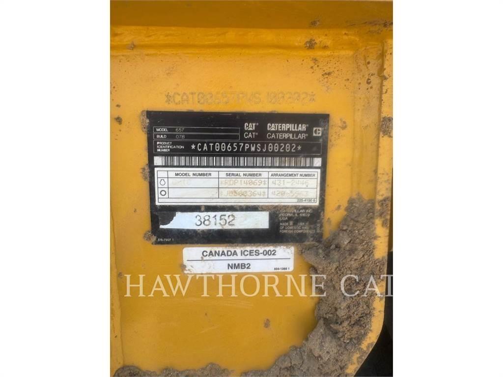 CAT 657 Polovni strugači