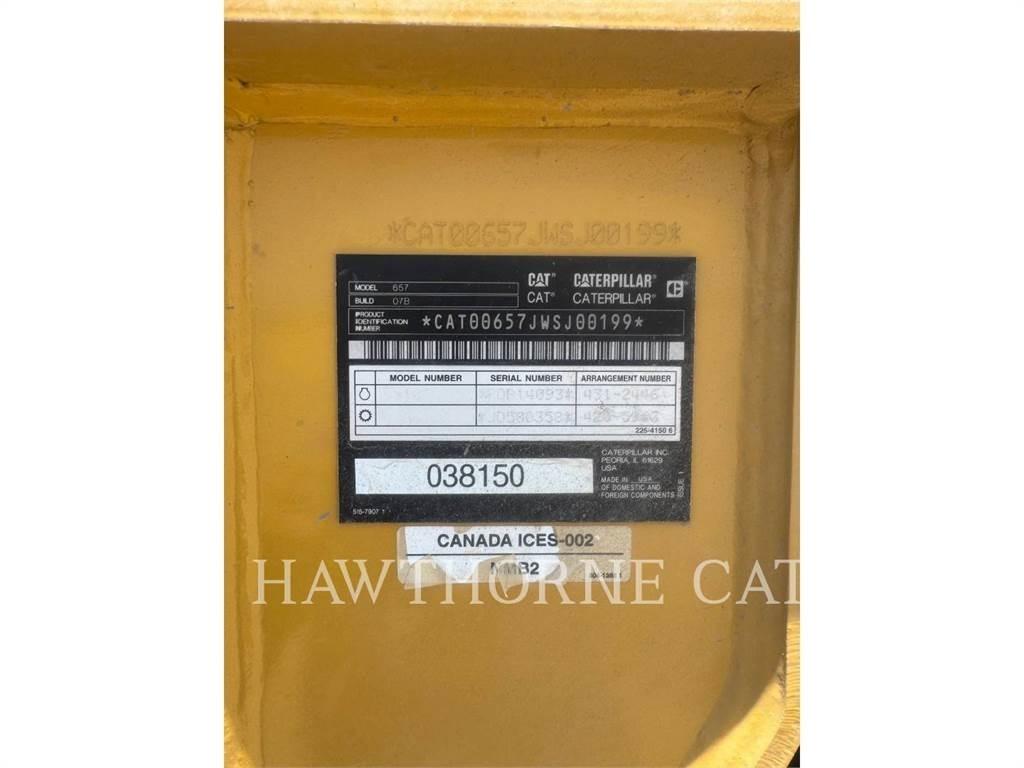 CAT 657 Polovni strugači
