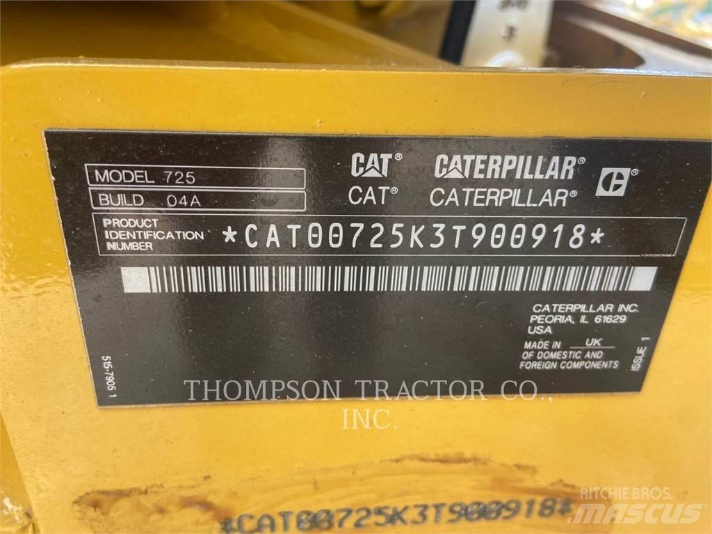 CAT 725 Zglobni damperi