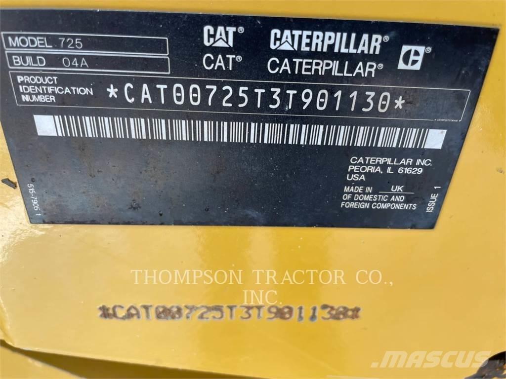 CAT 725 Zglobni damperi