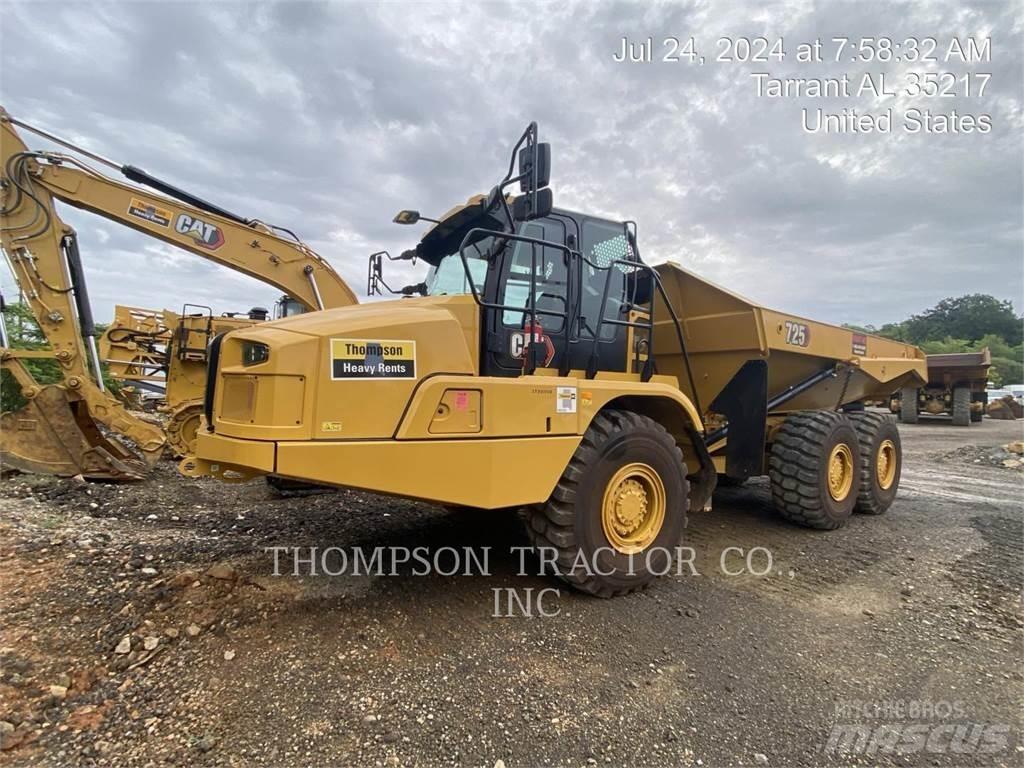 CAT 725 Zglobni damperi