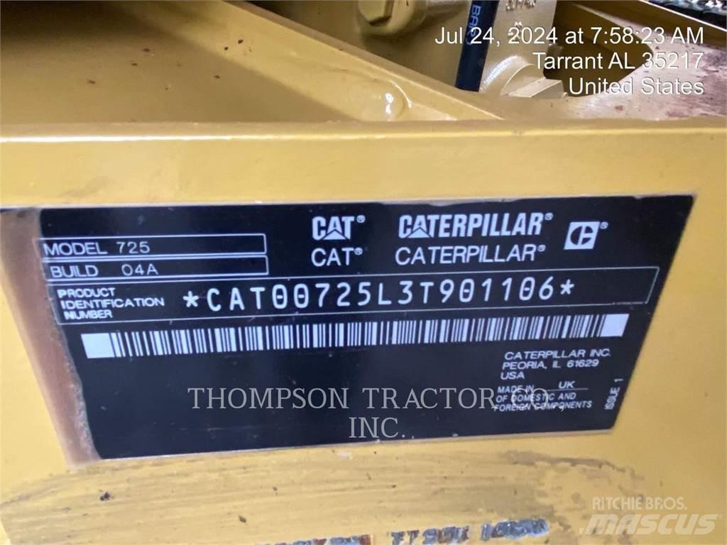 CAT 725 Zglobni damperi