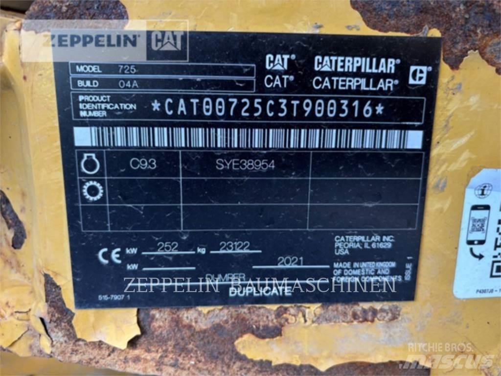 CAT 725-04A Zglobni damperi