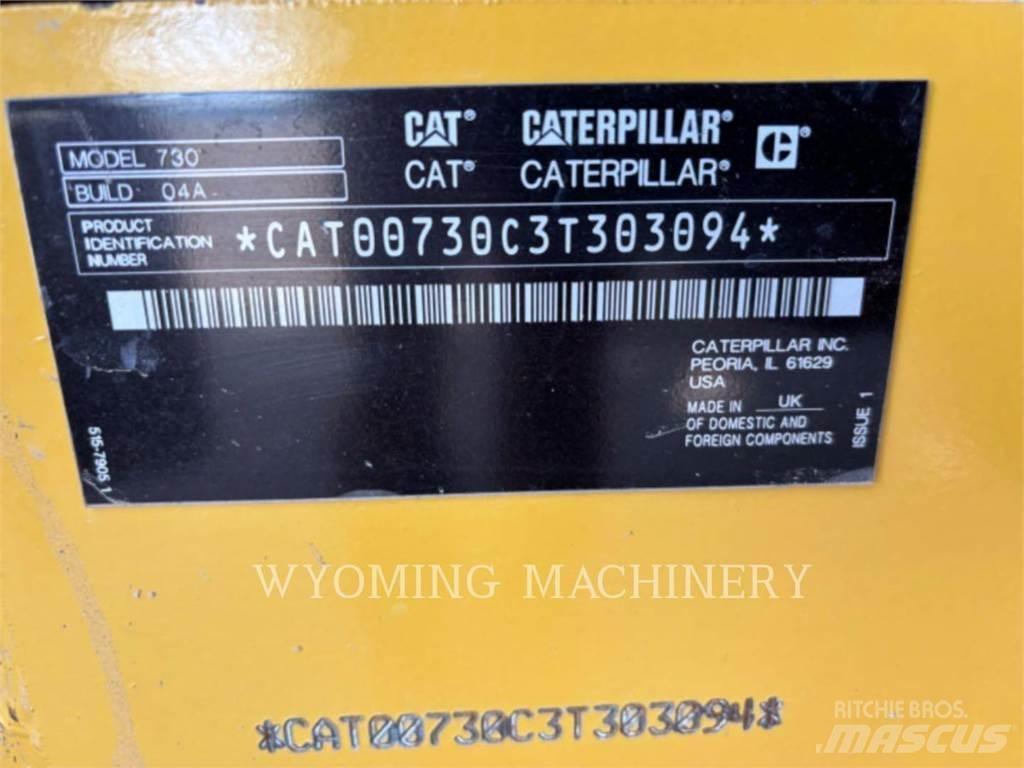 CAT 730 Zglobni damperi