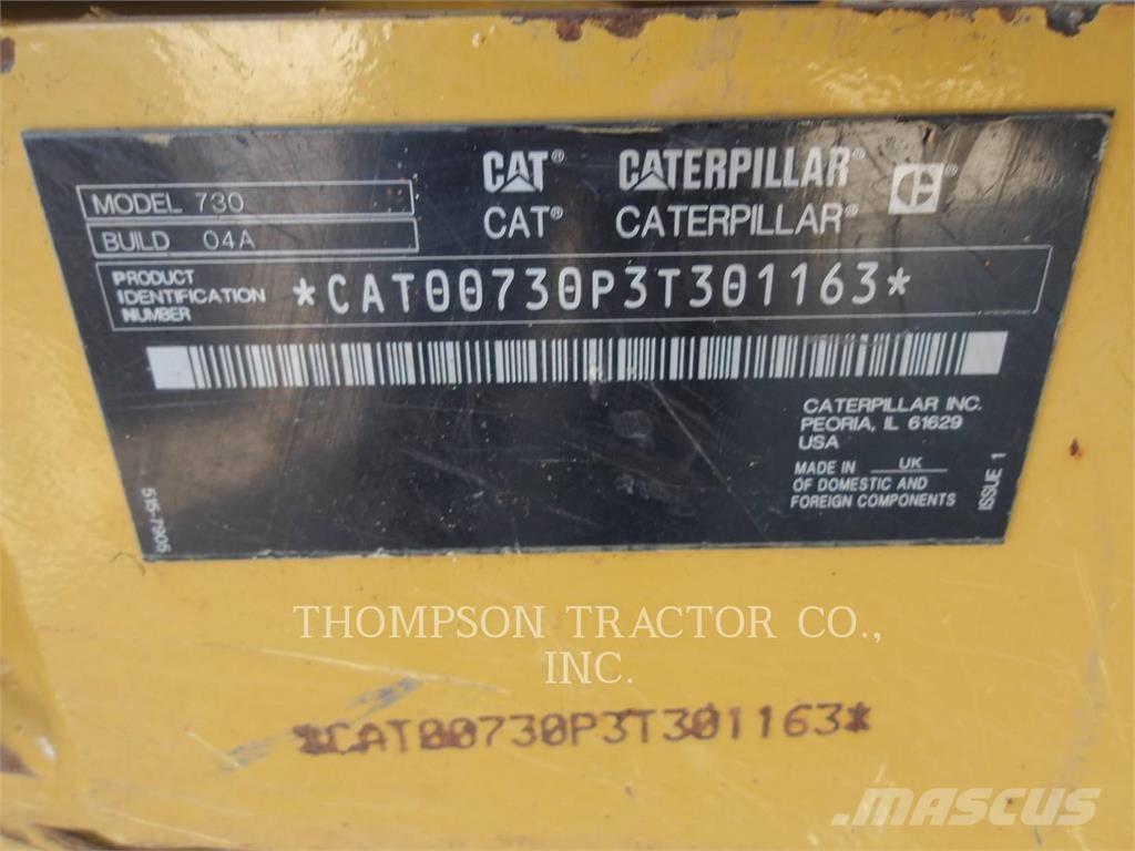 CAT 730 Zglobni damperi
