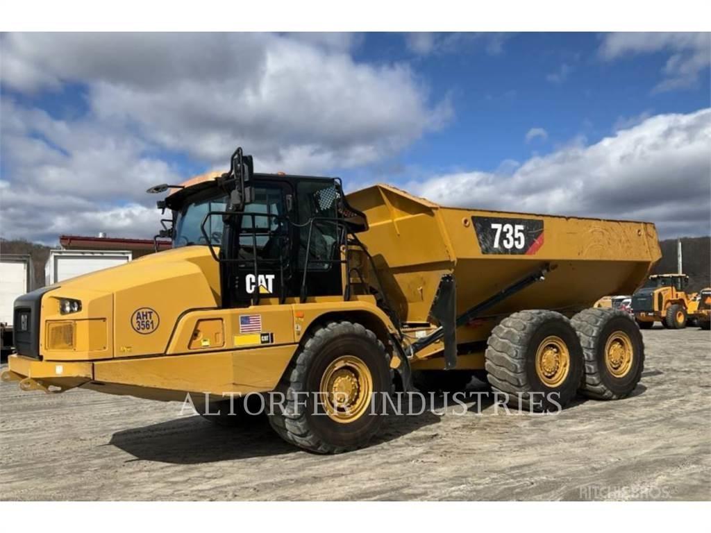 CAT 735 Zglobni damperi