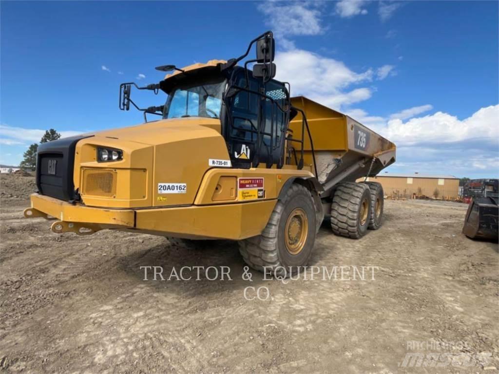 CAT 735 Zglobni damperi