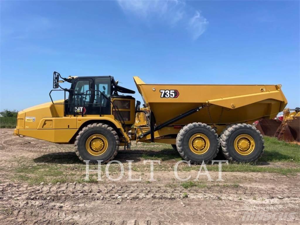 CAT 735 Zglobni damperi