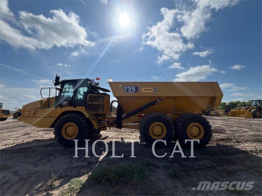 CAT 735 Zglobni damperi