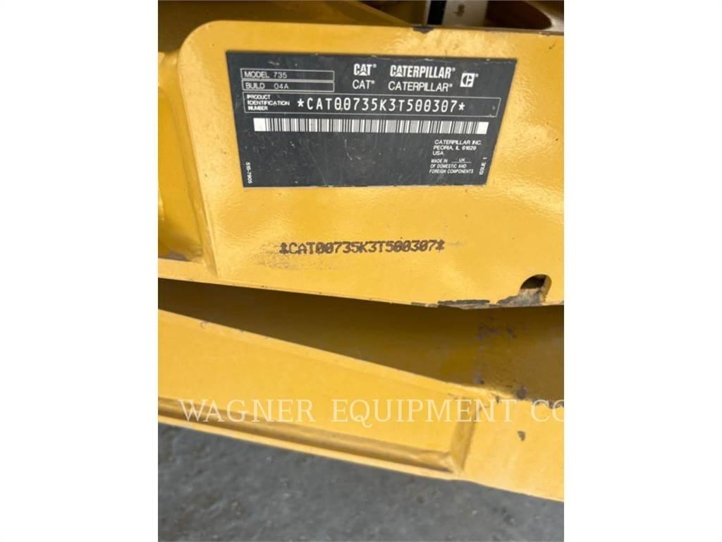 CAT 735 Zglobni damperi