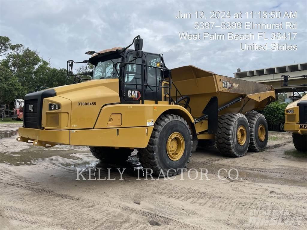 CAT 740 Zglobni damperi