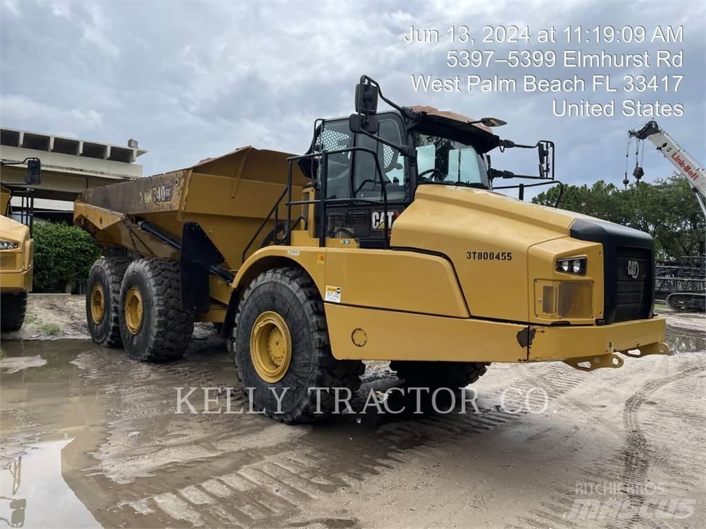 CAT 740 Zglobni damperi