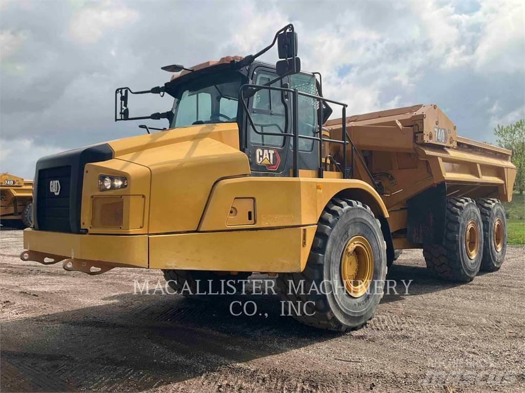 CAT 740 EJECTOR Zglobni damperi
