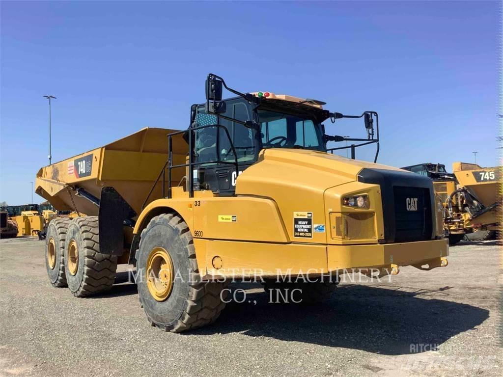 CAT 740GC Zglobni damperi