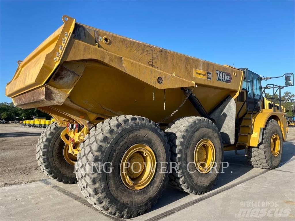 CAT 740GCTG Zglobni damperi