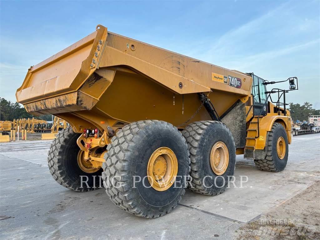 CAT 740GCTG Zglobni damperi