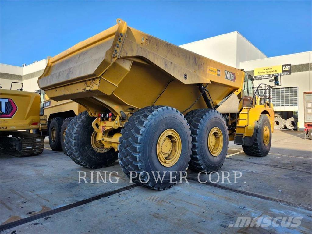 CAT 740GCTG Zglobni damperi
