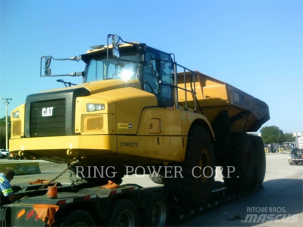 CAT 740GCTG Zglobni damperi