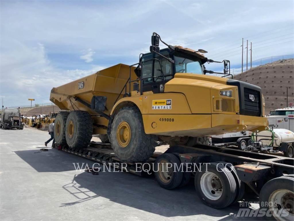 CAT 745 Zglobni damperi