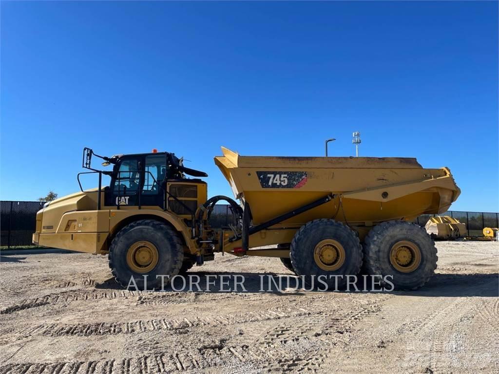 CAT 745 Zglobni damperi