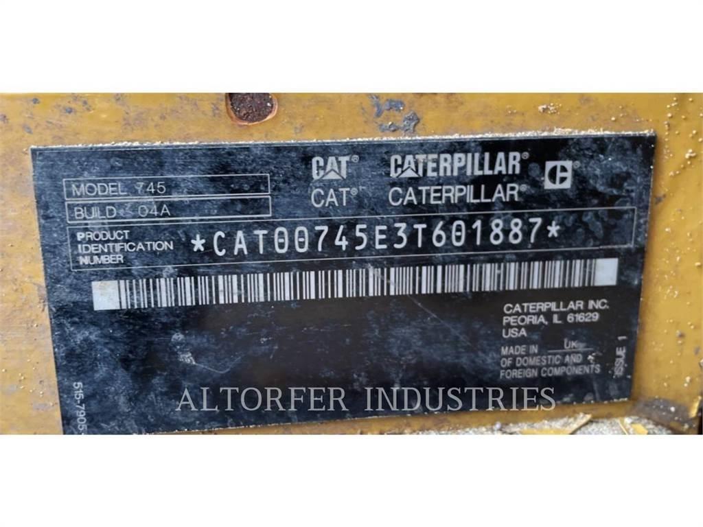 CAT 745 Zglobni damperi