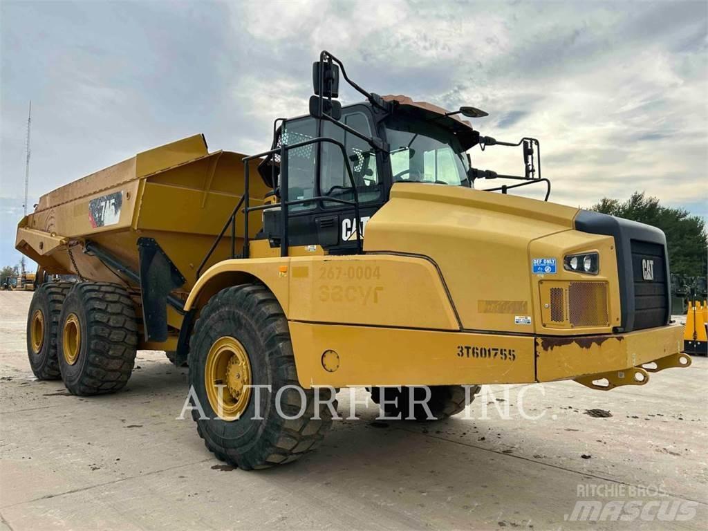 CAT 745 Zglobni damperi