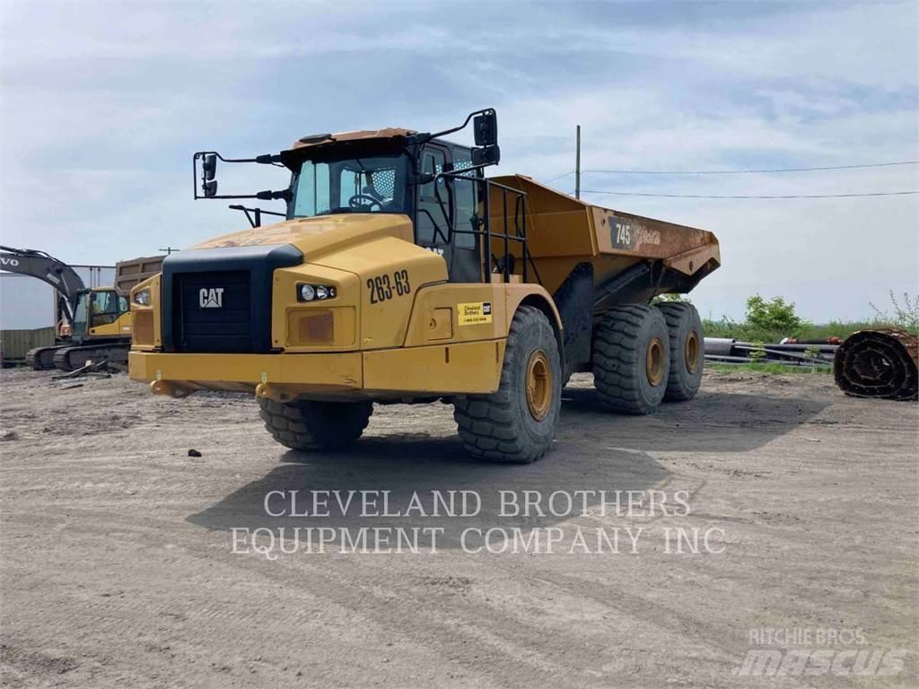 CAT 745 Zglobni damperi