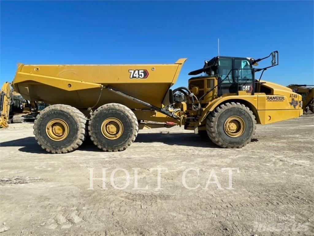 CAT 745 Zglobni damperi