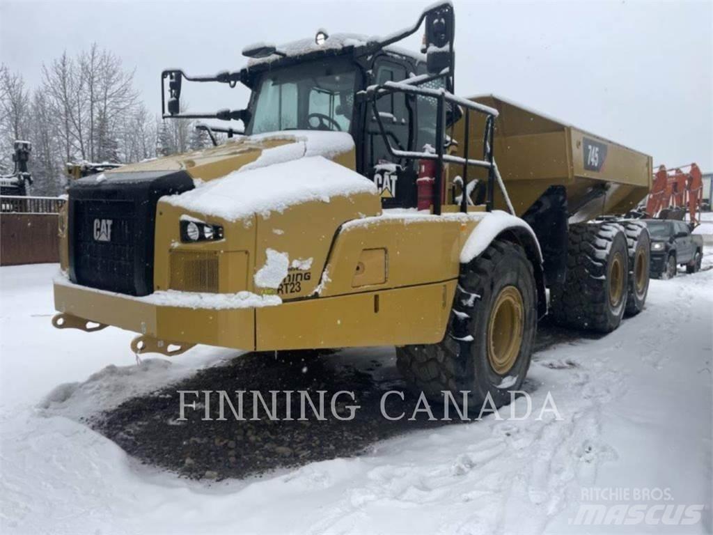 CAT 745 Zglobni damperi