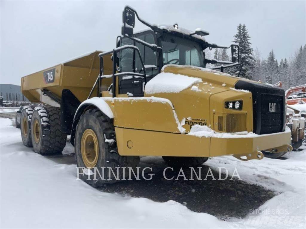 CAT 745 Zglobni damperi
