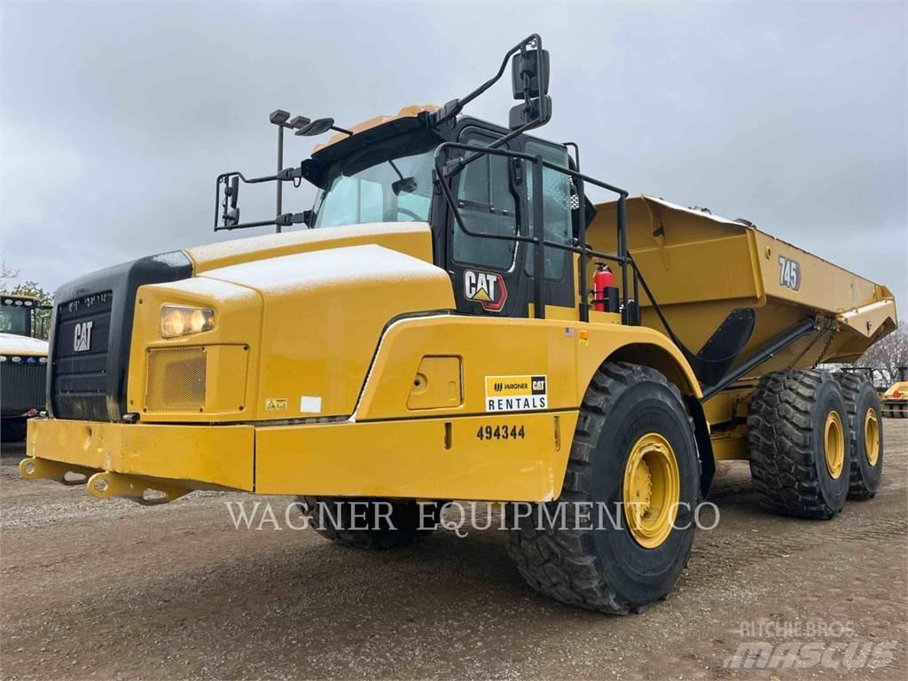 CAT 745 Zglobni damperi