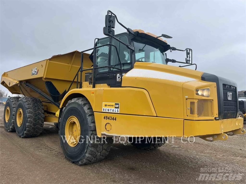 CAT 745 Zglobni damperi