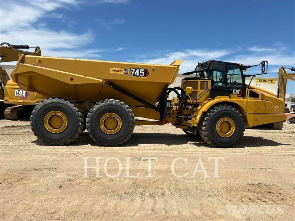 CAT 745 Zglobni damperi