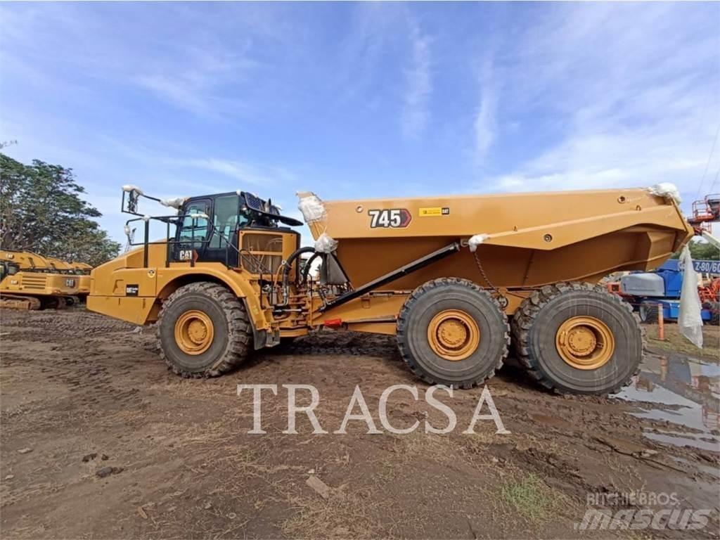 CAT 745 Zglobni damperi