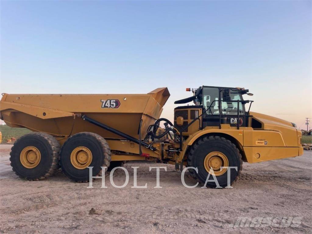CAT 745 Zglobni damperi