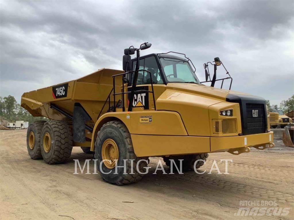 CAT 745C Zglobni damperi