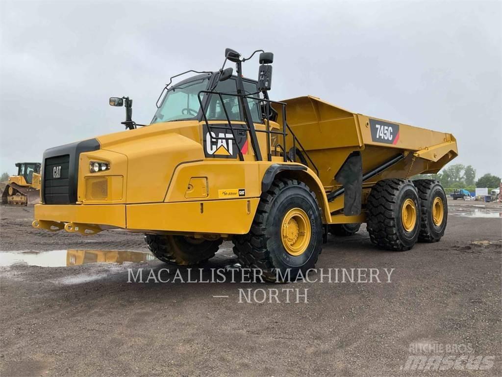 CAT 745C Zglobni damperi