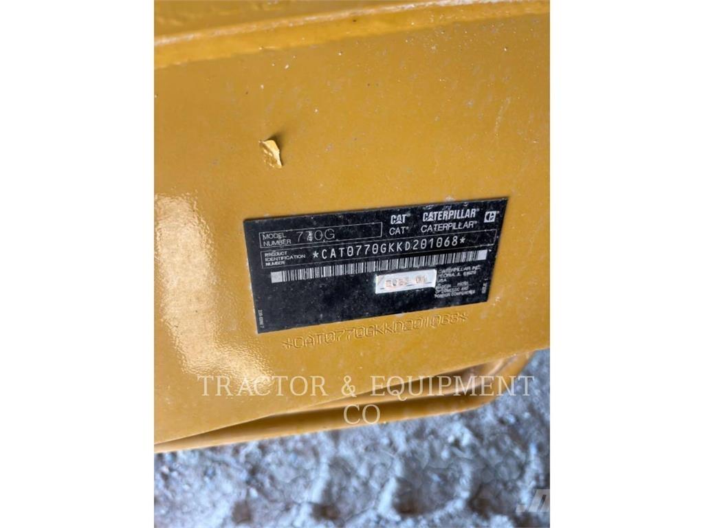 CAT 770G Zglobni damperi