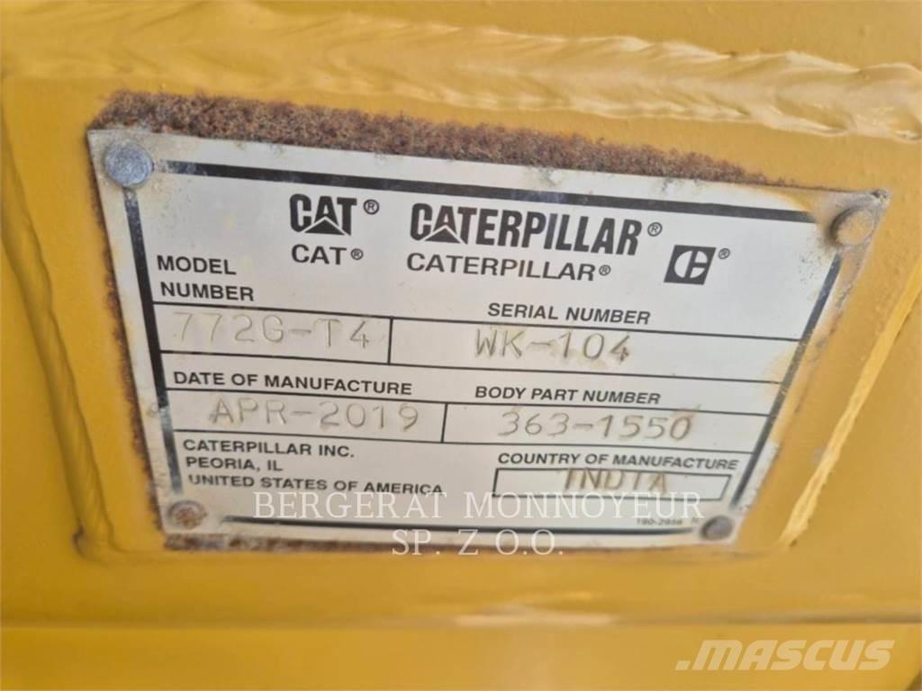 CAT 772G Zglobni damperi