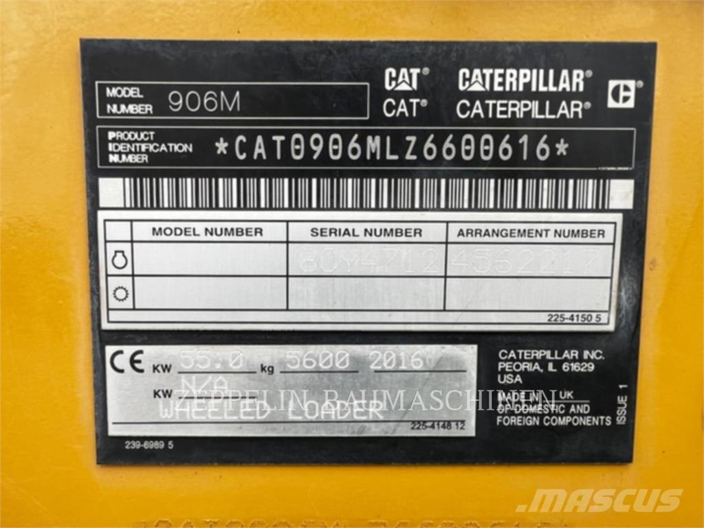CAT 906M Utovarivači na točkove