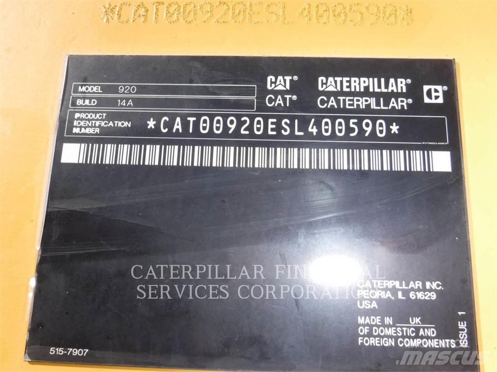 CAT 920-14 Utovarivači na točkove