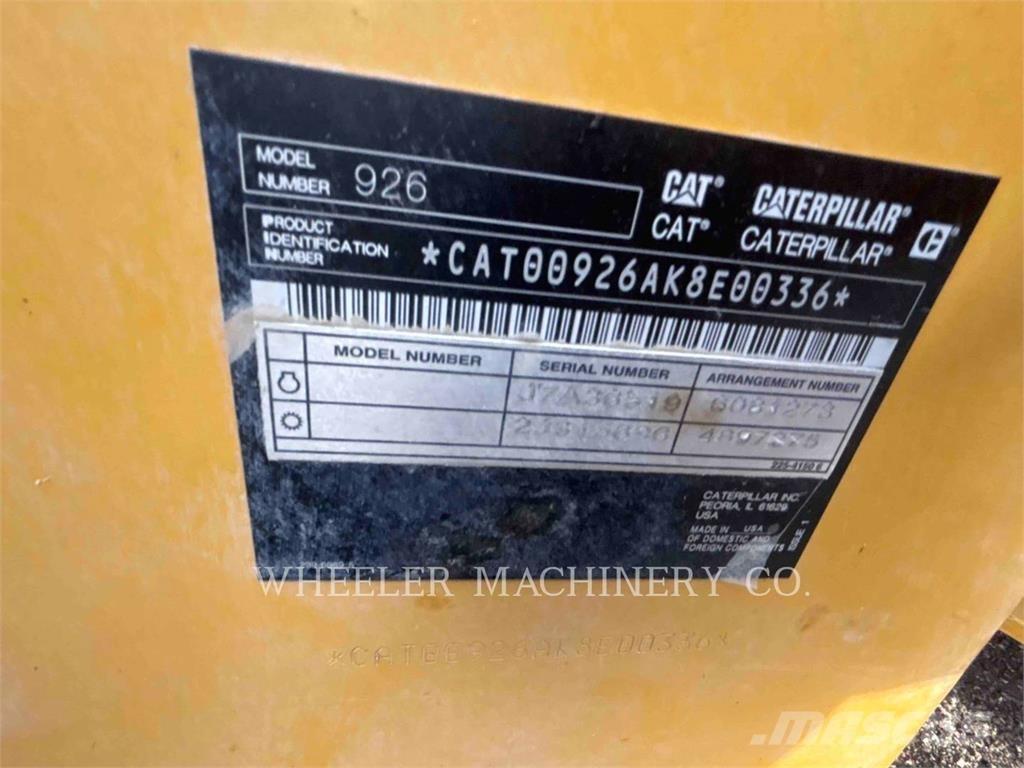 CAT 926 QC Utovarivači na točkove