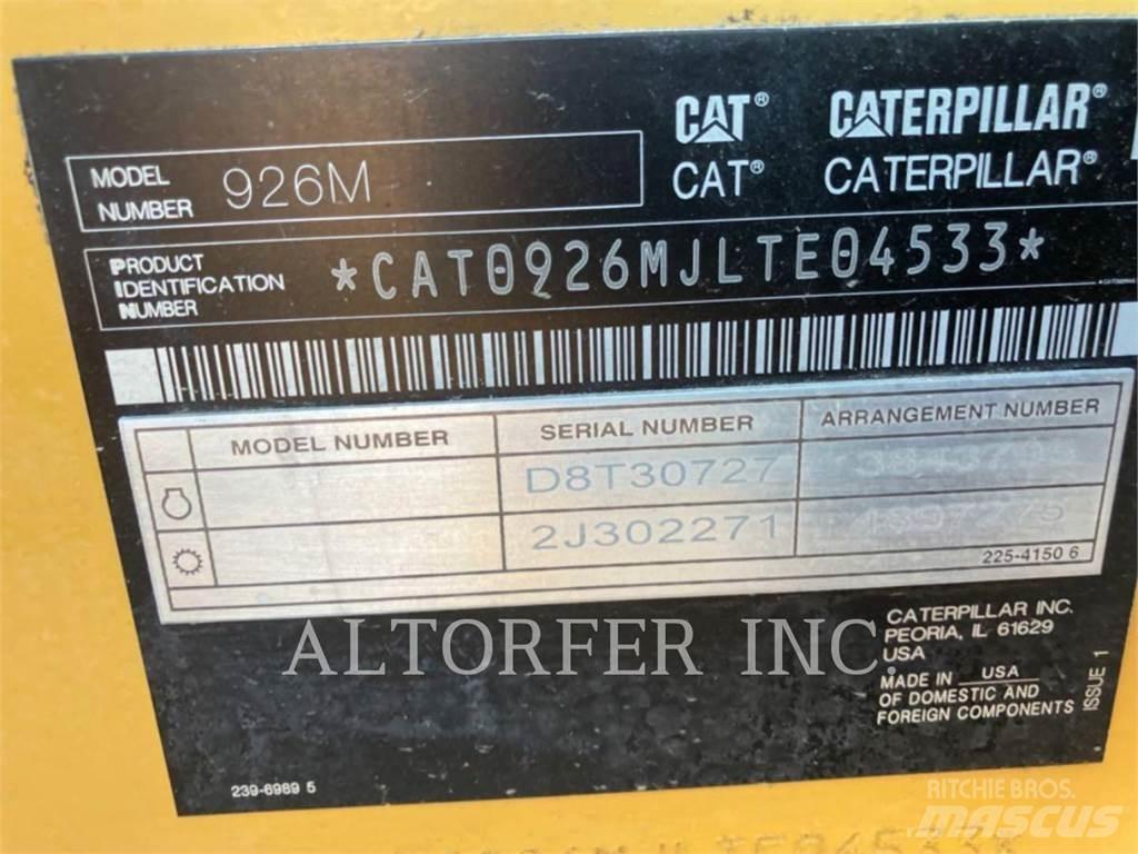 CAT 926M Utovarivači na točkove