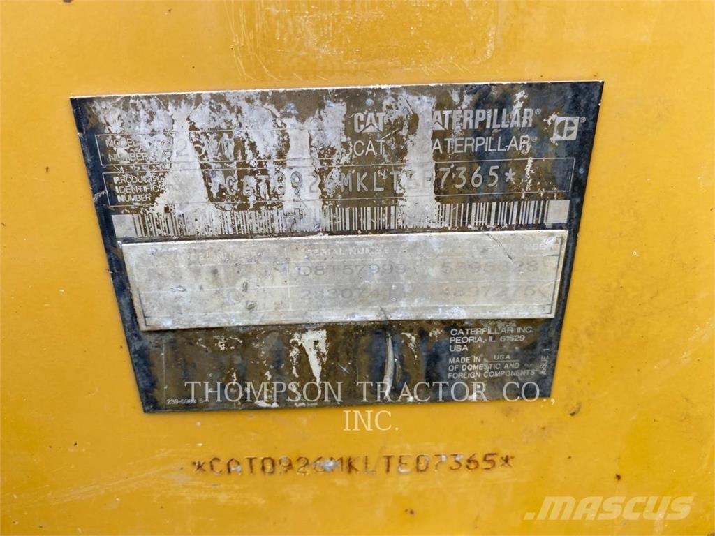 CAT 926M Utovarivači na točkove