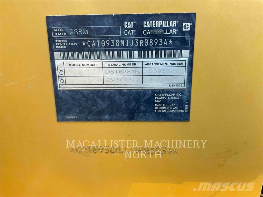 CAT 938M RQ Utovarivači na točkove