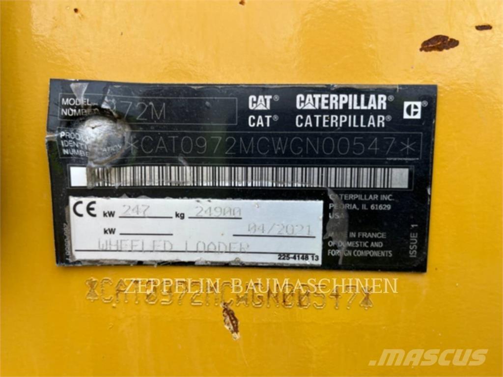 CAT 972M Utovarivači na točkove