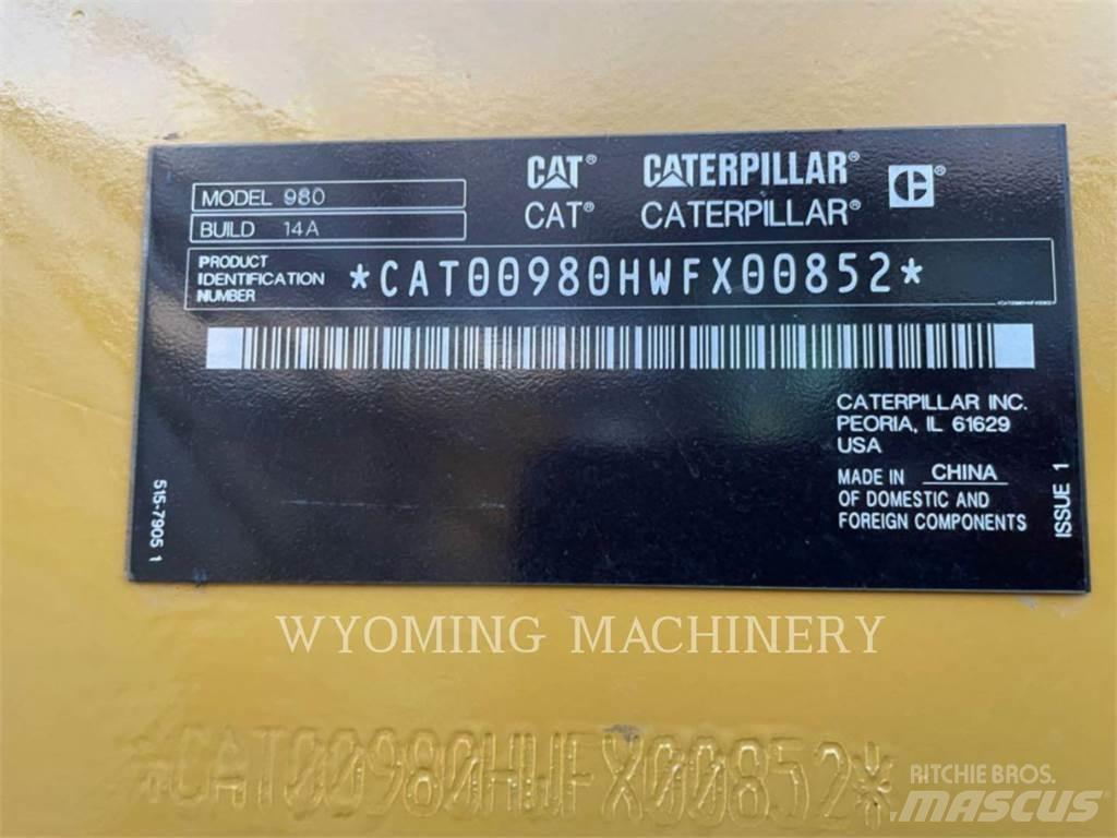 CAT 980 Utovarivači na točkove