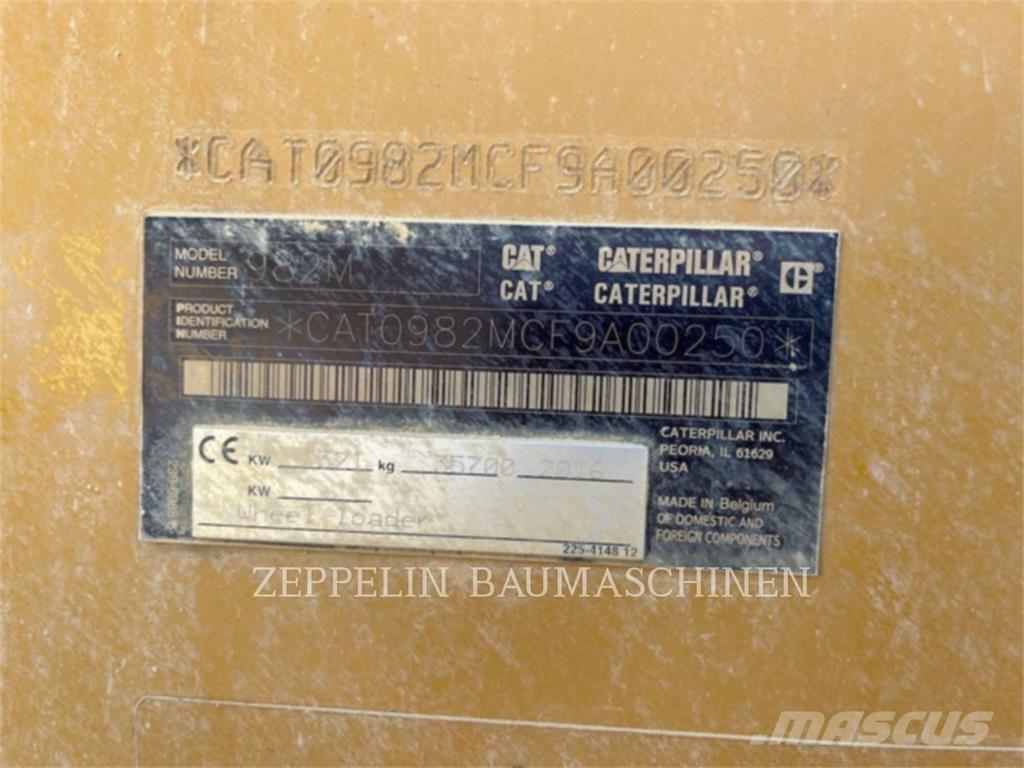 CAT 982M Utovarivači na točkove