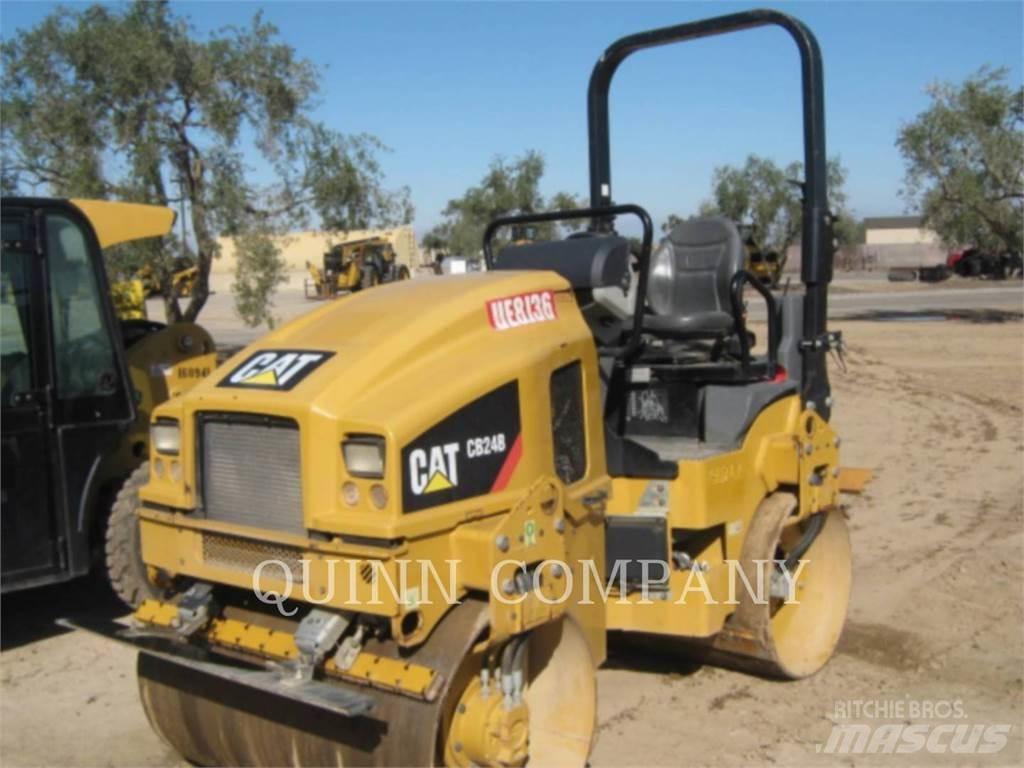 CAT CB24B Valjci sa duplim bubnjem